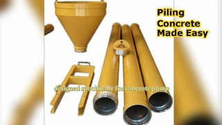 Concrete Tremie Pipe for Piling Solutions