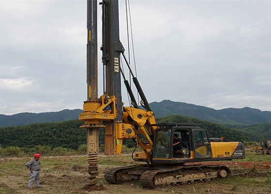100kN Μεταχειρισμένος Εξοπλισμός Piling Rig Diesel 6,5m*2,5m*2,8m 100kN 120rpm
