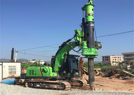 KR50 περιστροφική μηχανή 38m/ελάχιστος εγκαταστάσεων γεώτρησης τρυπανιών σωρών εξοπλισμός κατασκευής