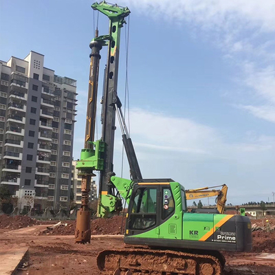 40 rpm Μεταχειρισμένο 50kN Piling Rig για ·Διάμετρος έως 1,5m 6,5m*2,5m*2,8m Διάσταση