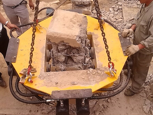 Κεφάλι σωρών εκσκαφέων που κόβει 600mm Dia γύρω από τη συγκεκριμένη μηχανή κοπτών
