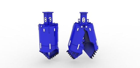 Δόντια δύο χτύπημα 1200mm κάδων εγκαταστάσεων γεώτρησης τρυπανιών μηχανημάτων σωρών