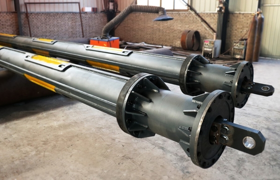 Βάθος τρυπανιού Interlocking Kelly Bar Piling Rig Drilling Parts Forging 53m