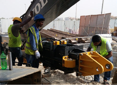 Τηλεσκοπικός βραχίονας εκσκαφέας KM220 Clamshell Long Reach Boom