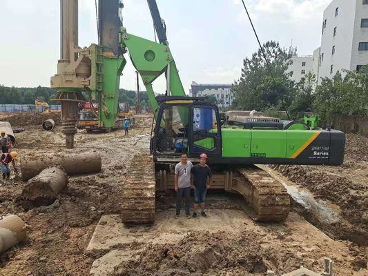 Υδραυλικό περιστροφικό πλάτος διαδρομής εγκαταστάσεων γεώτρησης σωρών του ISO KR360E Max 4300mm