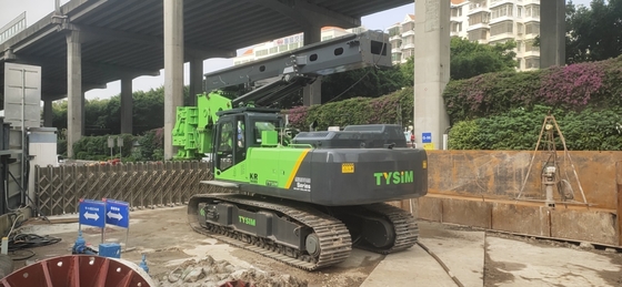600mm Γεωτρύπανο Σφιχτής Πρόσβασης Στερεών Στερεών με Ταχύτητα Περιστροφής 30rpm 8,5m
