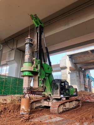 60m Diesel Low Headroom Piling Rig 200kN για Βαθιές Τρύπες