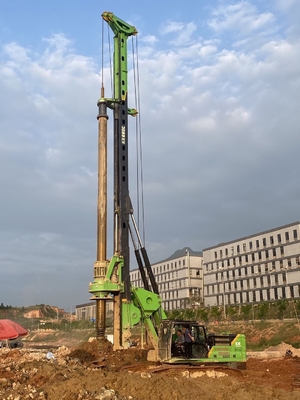 KR220M υδραυλικές περιστροφικές πολυσύνθετες οικοδομές CFA 20m εγκαταστάσεων γεώτρησης διατρήσεων