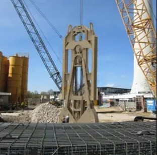 Μηχανή θεμελίωσης πασσάλων βάθους 30 μέτρων υψηλής απόδοσης με μέγιστο 50 μέτρα. Ταξιδεύοντας Απόσταση