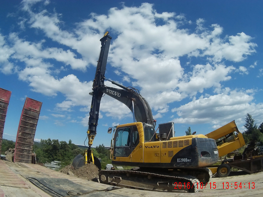 KM150 Clamshell Τηλεσκοπικό βραχίονα Excavator 3.6t Υδραυλικός κύλινδρος
