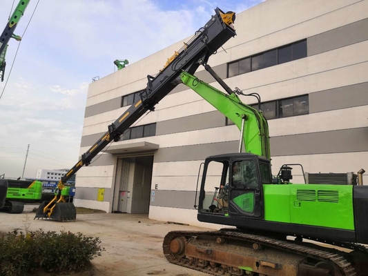 Σκληρό APIE KM220 Εκσκαφέας Clamshell τηλεσκοπικό βραχίονα με βάθος 22m