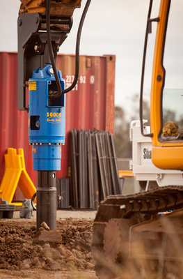 Εκσκαφέας Σκιντ Στιερ Backhoe Loader Υδραυλική γεωτρήσεις Γη Σκοπιά γεωτρήσεις Post Hole Digger