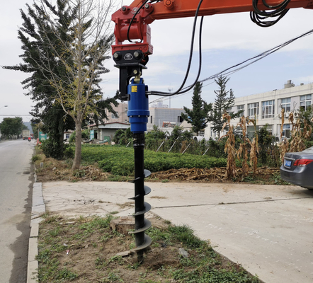 25-100 Lpm ρεύμα υδραυλική γήπεδο γύρισμα για T1.5-35T εξορυκτήρα και 300-1500mm Max γύρισμα διάμετρος πηλό / σχιστόλιθο