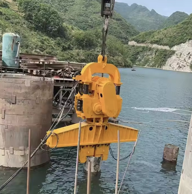 Κατασκευή Vibro Hammer APZ60A Ηλεκτρικοί δονητικοί οδηγοί στοίβας φύλλου για πώληση