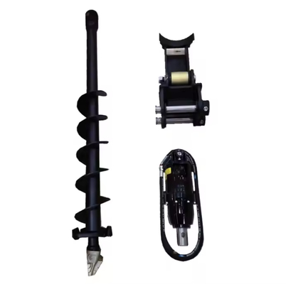 1-2t Excavator Backhoe Υδραυλική γεωτρική με S4 auger