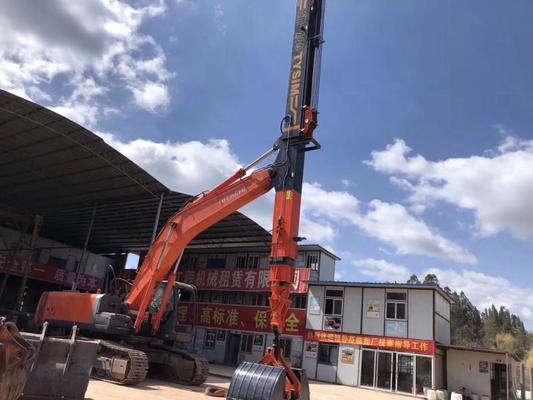 Συνολικό μήκος μεταφοράς 12390mm τηλεσκοπικός βραχίονας με κέλυφος για εκσκαφή βαρέως τύπου έως 27180mm μέγιστο βάθος εκσκαφής