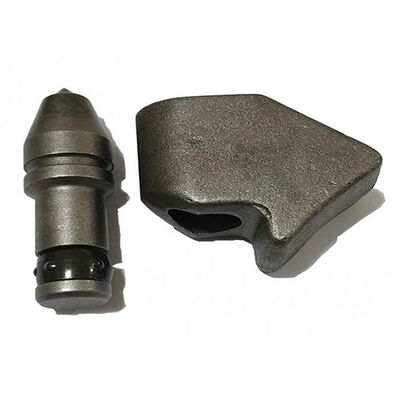Hard Rock Carbide Bullet Teeth for Rotary Drilling Rig Tools with 9-30mm Alloy Head (Χρησιμοποιείται για την κατασκευή σιδηροδρομικών εργαλείων)