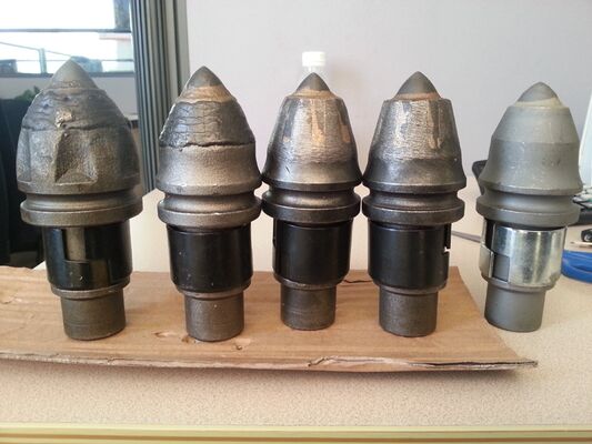 Εργαλεία γεώτρησης σφυρηλατηρίου επεξεργασίας σφαίρας δοντιών με κεφαλή από κράμα μεγέθους 9-30 mm και μοντέλο B47K22 για περιστροφική γεώτρηση