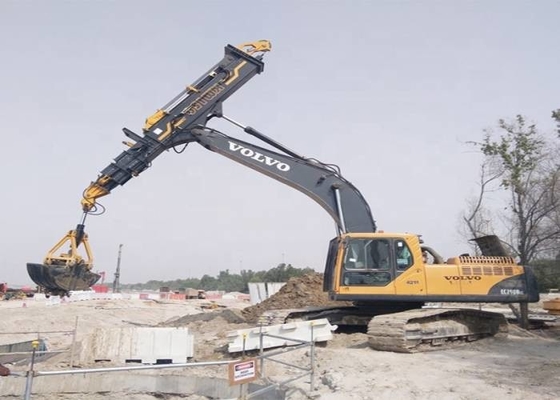 1600kg μίνι τηλεσκοπικός βραχίονας εκσκαφέων Clamshell σύνδεσης προσιτότητας εκσκαφέων μακροχρόνιος