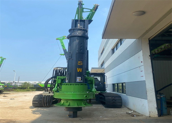 χαμηλό ελεύθερο ύψος 2000Mm 560KN που συσσωρεύει περιστροφική διάτρυση 70m/Min μεγέθους εγκαταστάσεων γεώτρησης τη μικρή