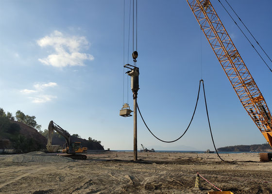 20 KN ηλεκτρικό Vibroflot με θερμοκρασία εργασίας 0-50°C και 0 - 2,5 χιλ. εύρους