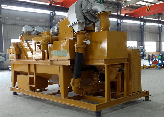 22kw συσσώρευση της λάσπης και της λάσπης διατρήσεων πηλού Desander που τρυπούν την άμεση μέθοδο κυκλοφορίας λάσπης με τρυπάνι